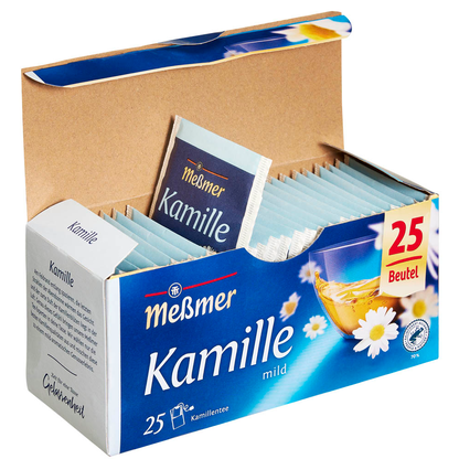 Artikelbild 7 für Meßmer Kamille Tee 25 Portionen, Artikelnummer 140178
