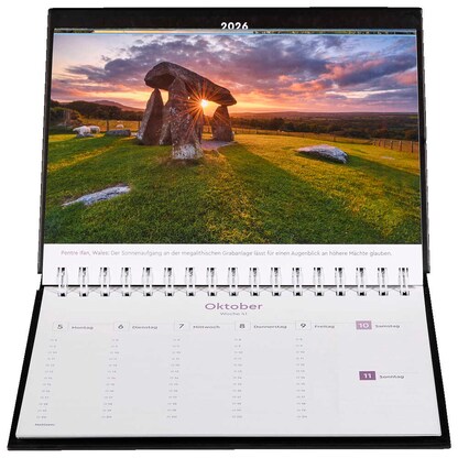 Artikelbild 14 für KUNTH Tischquerkalender Orte voller Magie 2026, Artikelnummer 575677