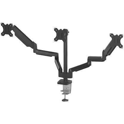 Artikelbild 5 für AKTION: Fellowes Monitor-Halterung Platinum Series 8042601 schwarz für 3 Monitore, Tischklemme, Tischbohrung mit 30 Euro CashBack, Artikelnummer 377395