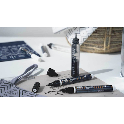 Artikelbild 3 für KREUL Opak Medium Textilmarker schwarz 2,0 - 4,0 mm, 1 St., Artikelnummer 115099