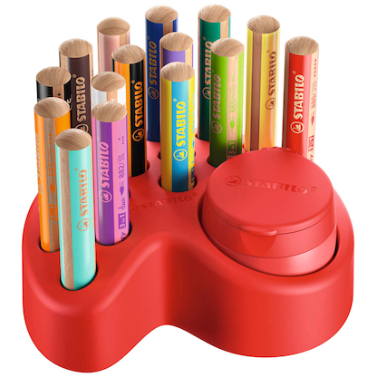 Artikelbild 3 für STABILO woody 3in1 Buntstifte farbsortiert, 15 St., Artikelnummer 223299