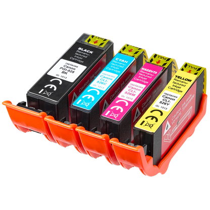 Artikelbild 5 für office discount schwarz, cyan, magenta, gelb Druckerpatronen kompatibel zu Canon PGI525PGBK, CLI526C/M/Y, 4er-Set, Artikelnummer 576979