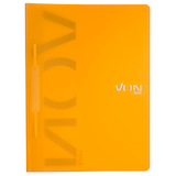 Artikelbild 1 für VON LEITZ Schnellhefter Kunststoff gelb DIN A4, Artikelnummer 635126