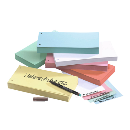 Artikelbild 3 für office discount Trennstreifen grün, 190 g Karton, 100 St., Artikelnummer 432512