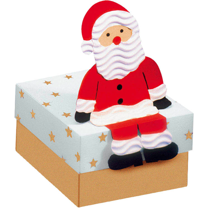 Artikelbild 5 für folia Bastelset Papier-Koffer Weihnachten 110-tlg. mehrfarbig, Artikelnummer 272887