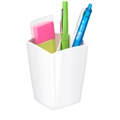 Artikelbild 14 für cep Stiftehalter Riviera polarweiß Polystyrol 2 Fächer 7,4 x 7,4 x 9,5 cm, Artikelnummer 319787