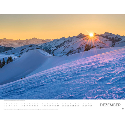 Artikelbild 13 für Heye Monats-Wandkalender Sonnenzauber 2026, Artikelnummer 551137