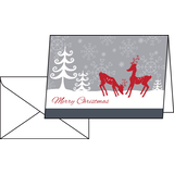 Artikelbild 1 für 25 SIGEL Weihnachtskarten Red Deer DIN A6, Artikelnummer 489912