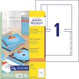 Artikelbild 1 für AVERY Zweckform CD-Einleger C32250-25 weiß, Artikelnummer 955971