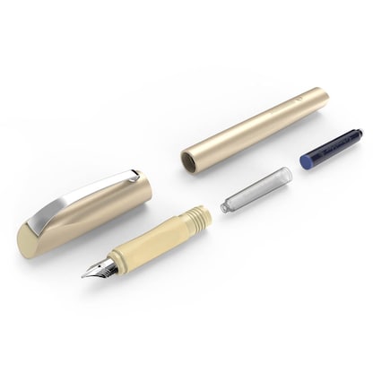 Artikelbild 9 für Schneider Ceod Shiny Patronenfüller gold-metallic M (mittel), Artikelnummer 744724