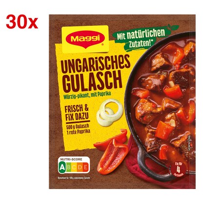 Artikelbild 14 für Maggi® ungarisches Gulaschsauce 30x 4 Portionen, Artikelnummer 612808