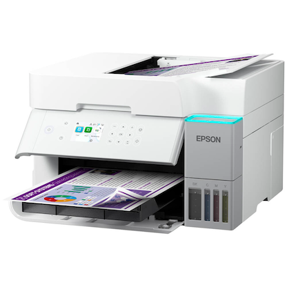 Artikelbild 6 für AKTION: EPSON EcoTank ET-3956 3 in 1 Tintenstrahl-Multifunktionsdrucker weiß mit 60 Euro CashBack, Artikelnummer 688129