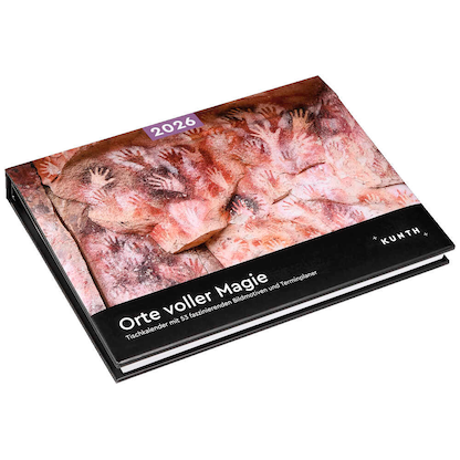 Artikelbild 2 für KUNTH Tischquerkalender Orte voller Magie 2026, Artikelnummer 575677