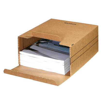 Artikelbild 3 für 10 Top-Print Archivboxen braun 24,4 x 32,1 x 12,5 cm, Artikelnummer 710988