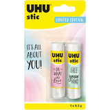 Artikelbild 1 für 2 UHU stic It's all about you! Klebestifte 2x 8,2 g, Artikelnummer 507217