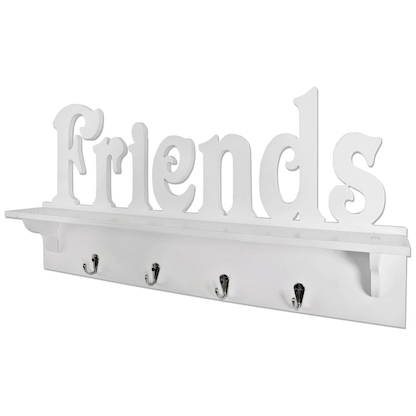 Artikelbild 20 für HAKU Möbel Wandgarderobe 28305 weiß Holz 4 Haken 60,0 x 30,0 cm, Artikelnummer 552007