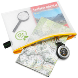 Artikelbild 1 für FolderSys Reißverschlussbeutel transparent/gelb 0,20 mm, 1 St., Artikelnummer 592521