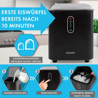 Artikelbild 5 für BOMANN EWB 6068 CB Eiswürfelmaschine, Artikelnummer 171609