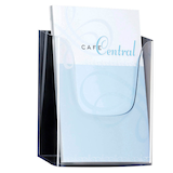 Artikelbild 1 für SIGEL Wandprospekthalter transparent DIN A4, Artikelnummer 157362