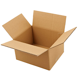 Artikelbild 1 für 20 Nestler Wellpapp-Faltkartons 1-wellig braun 22,0 x 19,0 x 13,7 cm Außenmaß, Artikelnummer 185843