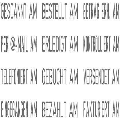 Artikelbild 2 für trodat Datumstempel mit Text printy dater 4817 selbstfärbend schwarz ohne Logo, 1 St., Artikelnummer 241364