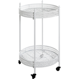 Artikelbild 1 für HAKU Möbel Servierwagen weiß 45,0 x 45,0 x 74,0 cm, Artikelnummer 774444