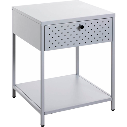 Artikelbild 3 für HAKU Möbel Konsole Nachttisch Metall grau 40,0 x 40,0 x 53,0 cm, Artikelnummer 339998