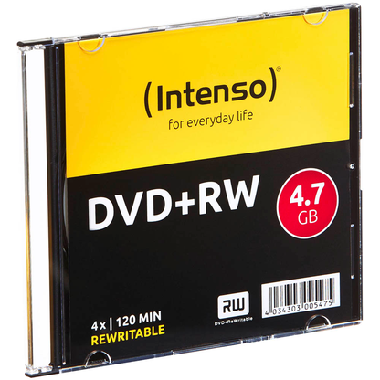 Artikelbild 2 für 10 Intenso DVD+RW 4,7 GB wiederbeschreibbar, Artikelnummer 331181
