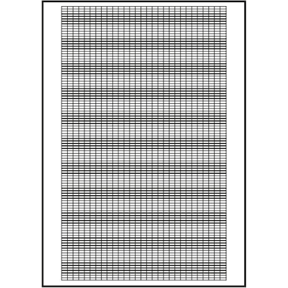 Artikelbild 6 für OXFORD Notenheft Lineatur 14 Notenlineatur mit Hilfslinien DIN A4 ohne Rand, 8 Blatt, Artikelnummer 884440