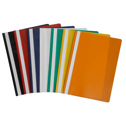 Artikelbild 2 für 25 dots Schnellhefter Kunststoff farbsortiert DIN A4, Artikelnummer 917284