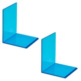 Artikelbild 1 für 2 MAUL Buchstützen blau 10,0 x 10,0 x 13,0 cm, Artikelnummer 301594