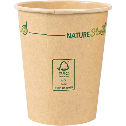 Artikelbild 2 für 50 NATURE Star Einweg-Kaffeebecher Mocca 0,2 l, Artikelnummer 870192