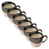 Artikelbild 1 für 6 HEART & SOUL Espressotassen Perfect Match Avocado grün 0,08 l, Artikelnummer 109377