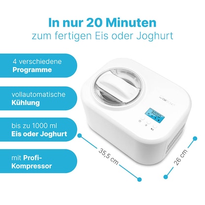 Artikelbild 5 für CLATRONIC ICM 3799 Eismaschine, Artikelnummer 171479