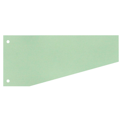 Artikelbild für Wekre Trennstreifen Trapez grün, 190 g/qm Karton, 100 St., Artikelnummer 213849