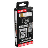 Artikelbild 1 für uni-ball Chalk PWE-5M Kreidemarker farbsortiert 1,0 - 2,0 mm, 4 St., Artikelnummer 443418