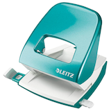 Artikelbild 1 für AKTION: LEITZ Locher NeXXt 5008 WOW eisblau-metallic mit Prämie nach Registrierung, Artikelnummer 154207