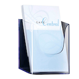 Artikelbild 1 für SIGEL Wandprospekthalter transparent DIN A5, Artikelnummer 157438