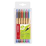 Artikelbild 1 für STABILO GREENpoint Filzstifte farbsortiert, 6 St., Artikelnummer 603353