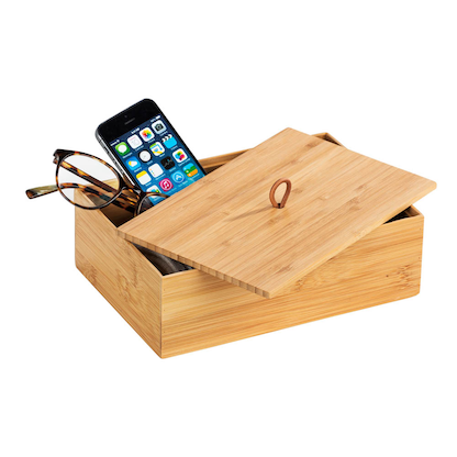 Artikelbild 3 für 2 WENKO Terra L Ordnungsboxen braun 22,0 x 15,0 x 7,0 cm, Artikelnummer 806853