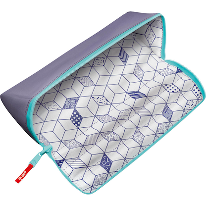 Artikelbild 4 für maped Schlampermäppchen XXL Basic lila/weiß, 23,0 x 9,0 cm, Artikelnummer 130367