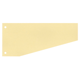 Artikelbild 1 für Wekre Trennstreifen Trapez gelb, 190 g/qm Karton, 100 St., Artikelnummer 213878