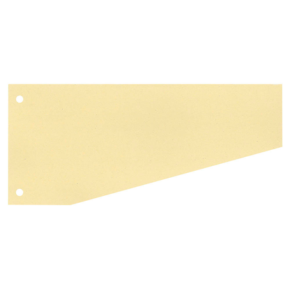 Artikelbild für Wekre Trennstreifen Trapez gelb, 190 g/qm Karton, 100 St., Artikelnummer 213878