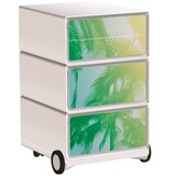 Artikelbild 1 für PAPERFLOW easyBox Tropical Rollcontainer weiß, bunt 4 Auszüge 39,0 x 43,6 x 64,2 cm, Artikelnummer 215927