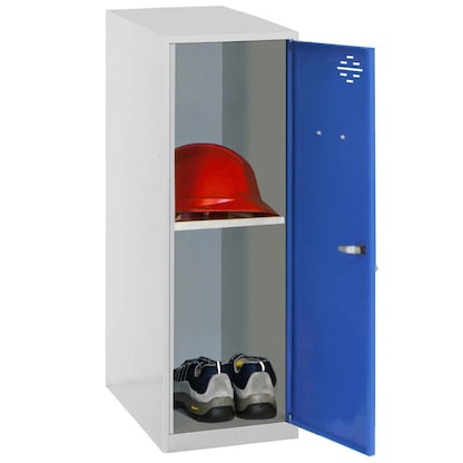 Artikelbild für Simonrack Spind SIMONLOCKER DISM blau, grau 8425437116674, 1 Schließfach 30,0 x 50,0 x 91,5 cm, Artikelnummer 354967