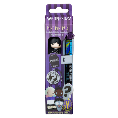 Artikelbild 2 für BlueSky Kugelschreiber Wednesday - Mini Pen Pals schwarz, Schreibfarbe: schwarz, 1 St., Artikelnummer 416713