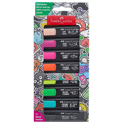 Artikelbild 2 für FABER-CASTELL Graffiti Textmarker farbsortiert, 8 St., Artikelnummer 457612