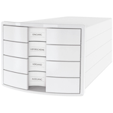 Artikelbild 1 für HAN Schubladenbox IMPULS weiß 1012-12, DIN A4 mit 4 Schubladen, Artikelnummer 747994