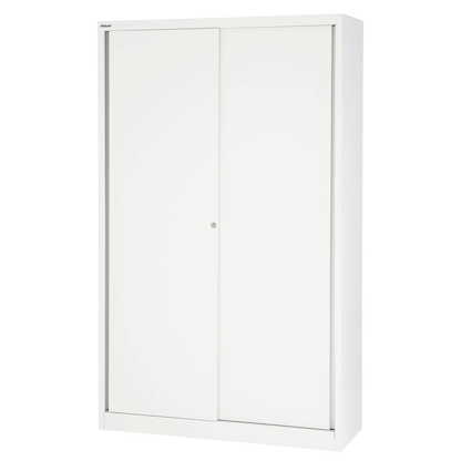 Artikelbild 5 für BISLEY Schiebetürenschrank Cito, SD12194S696 verkehrsweiß 4 Fachböden 120,0 x 43,0 x 198,0 cm, Artikelnummer 272373