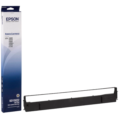 Artikelbild 3 für EPSON S015022 schwarz Farbband, 1 St., Artikelnummer 569822